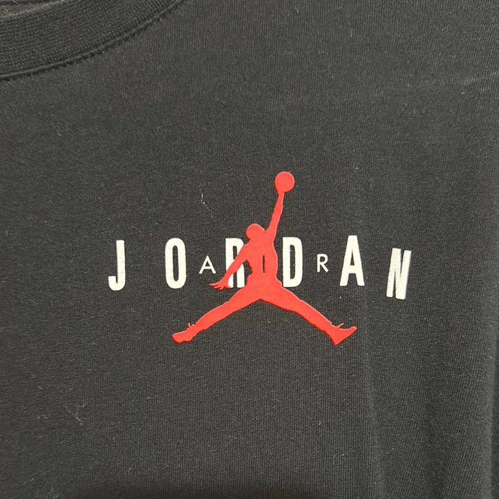 Jordan Kids Black Long Sleeve Shirt